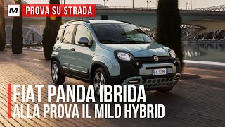 FIAT PANDA IBRIDA 2020  La PROVA SU STRADA e i CONSUMI dell’Utilitaria [upl. by Ettenyl]