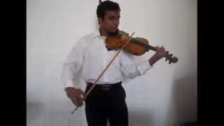 Iki Gasa Handana  Mr Amarasiri Pieris  Violin cover by Uthpala Kaushalya [upl. by Nnod631]