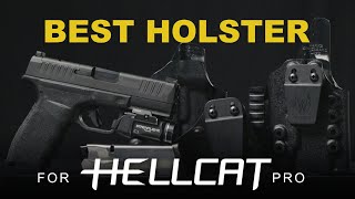 BEST HOLSTER for HELLCAT PRO and STREAMLIGHT TLR7 Sub [upl. by Anagrom]