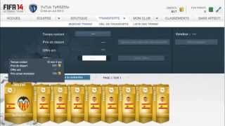 Tutorial Appli FUT14 2  AchatRevente [upl. by Vedis]