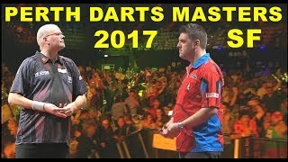 Van Barneveld v Gurney SF 2017 Perth Maters Darts [upl. by Doehne]