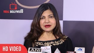 Alka Yagnik At KUBE Bar Launch  Andheris BIggest Lounge Bar [upl. by Iives478]