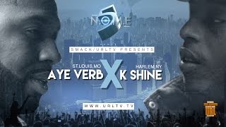 AYEVERB VS KSHINE SMACK URL OFFICIAL VERSION  URLTV [upl. by Lordan488]