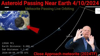 Asteroid hitting Earth 2024 tracker NASA asteroid warning today Asteroid passing Earth today Live [upl. by Sirtaeb739]