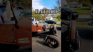 🧨 Banger Powered Rat Rod Jalopy hotrod carshow exhaustsound [upl. by Meave]