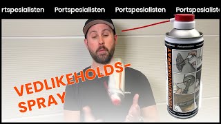 Vedlikeholdsspray fra Portspesialisten [upl. by Yenttihw619]