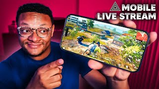 How to Live Stream Mobile Games on Twitch and YouTube with Overlays NO COMPUTER [upl. by Akirderf]