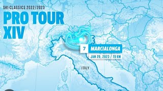 Marcialonga 2023 last hillMens top 20 marcialonga italy [upl. by Gerda]