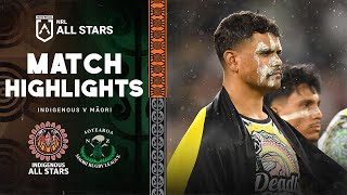 NRL All Stars 2024  Indigenous All Stars v Māori  Match Highlights [upl. by Ciel395]