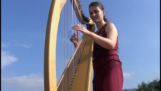 Despacito  Luis Fonsi  Harp cover by Evélina Simon  arpa  harpe [upl. by Eilerua]