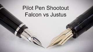 Pilot Pen Shootout Justus 95 vs Falcon [upl. by Milty]