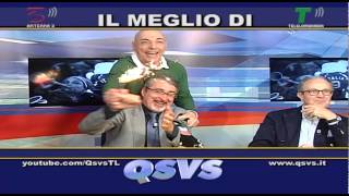 QSVS  I FESTEGGIAMENTI DI CHIRICO PER LA VITTORIA DELLO SCUDETTO  TELELOMBARDIA  TOP CALCIO 24 [upl. by Refinne]