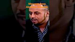 Message from Abraham Afewerki eritreanbestmusic habeshatiktok AbrahamAfewerki tigrinamusic [upl. by Cadmar]