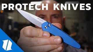 From Middle School Teacher to Knifemaker  Protech Knives Shop Tour [upl. by Yelrebmik]