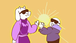 SANS AND TORIEL TEAM UP SO YOU CANT WATCH PAST 15 SECONDS WITHOUT LAUGING Undertale Animations [upl. by Fenton]