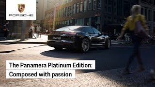 The Panamera Platinum Edition composed with passion [upl. by Aivatnahs342]