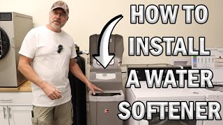 DIY Water Softener Installation Made Easy Stepbystep Guide [upl. by Neelhtakyram]