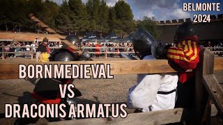 Born Medieval Combat VS Draconis Armatus Belmonte 2024 [upl. by Burr]