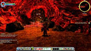 Lotro  Moria quest instance  Durins bane  Balrog [upl. by Anyrb251]