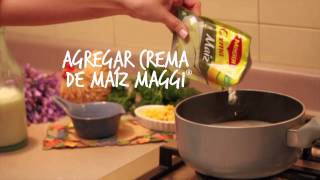 ¿Cómo hacer una Crema de Maíz MAGGI® [upl. by Cote]