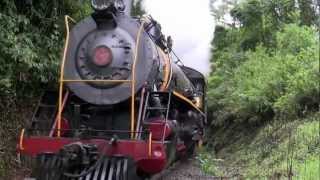 🇧🇷 Locomotiva a vapor 760  760 steam locomotive  2011  Brasil classicvideo [upl. by Xanthe]