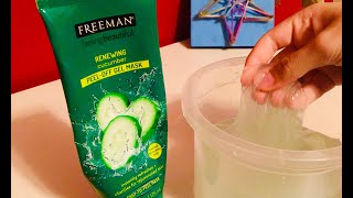 DIY no glue face mask slime [upl. by Hajan]