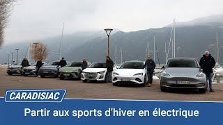 Partir aux sports d’hiver en électrique  le guide Caradisiac [upl. by Jameson]