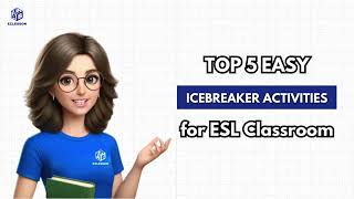 Top 5 Easy Icebreaker Activities  First day of class activity for ESL Classroom [upl. by Arag239]