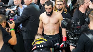 MAMED KHALIDOV  WEJŚCIE DO KLATKI NA KSW EPIC NA WALKĘ Z TOMASZEM ADAMKIEM [upl. by Kolnick389]