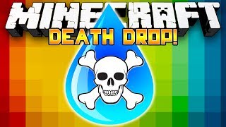 Minecraft Minigame DEATH DROP  wPreston Woofless amp Lachlan [upl. by Nwahsak]