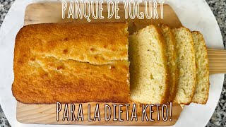 PANQUE KETO  PANQUE DE YOGURT KETO  DIETA KETO [upl. by Hervey]