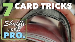 7 Easy Card Tricks to Shuffle the Cards Like a Pro [upl. by Allenad]