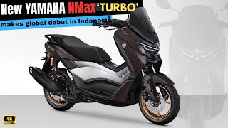 New Yamaha NMax Turbo  makes global debut in Indonesia [upl. by Bartel652]