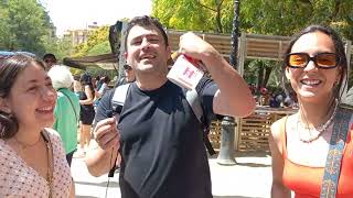 Entrevistando GENTE en LA SAGRADA FAMILIA BARCELONA [upl. by Percival959]