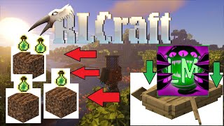 RLCraft 292293 Lycanites Mobs Cart Abuse Mob Farms [upl. by Eugenle]