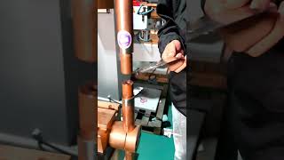 Spot welding of screw joint on strip welding science [upl. by Blader]