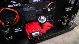 SEMA 2014  Upgrade your Ignition without Cluttering your Engine Bay with Pertronix HEI III Module [upl. by Sonitnatsnok895]