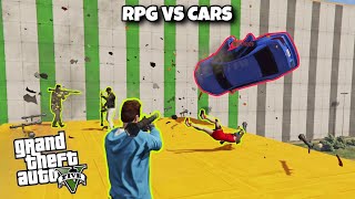 GTA V  Rpgs Vs Cars Me Sab Ki Full Dhulai [upl. by Love]