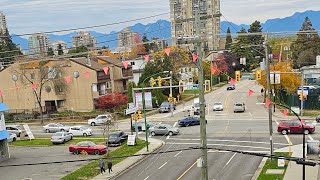 Street Watch traffic live here in Burnaby BC Canada  October 252024 [upl. by Atinal]