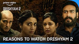 Drishyam Full Movie crystal Review in Hindi  Bollywood Movie Review  Ajay Devgn  Tabu [upl. by Jud]