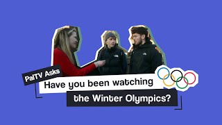 PalTV Asks  Have you been watching the Winter Olympics [upl. by Sixel]