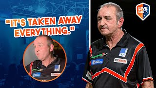 Richie Burnett BLASTS PDC Euro Tour changes  reveals Keith Deller mind games after Seniors win [upl. by Brinn]