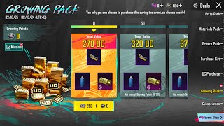 New Growing Pack Event UC amp Rewards Explained In PUBG Mobile [upl. by Ethelinda]