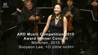 “O zittre nicht mein lieber Sohn”  Die Zauberflöte  ARD Music Competition with lyrics Sooyeon Lee [upl. by Nostrebor641]