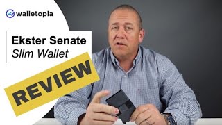 Ekster’s Senate wallet has massive capacity for it’s footprint see how [upl. by Eelahc]