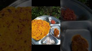 Chaval ke aate se testy aur healthy nasta recipe food recipe shorts youtubeshorts ytshorts [upl. by Nyla]