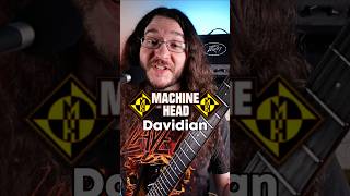 Machine Head  Davidian guitar metal guitarlesson [upl. by Byrdie621]