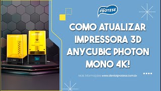 Problemas no LCD da Impressora 3D Anycubic Photon Mono 4K  DPF  Dental Prótese [upl. by Coh198]