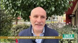 Hockey il Chiavenna batte lo Storm Pinerolo [upl. by Odnalra]