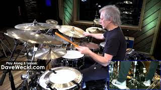 quotStruck By Lightningquot Dave Weckl Drum Cams Version [upl. by Ailed]